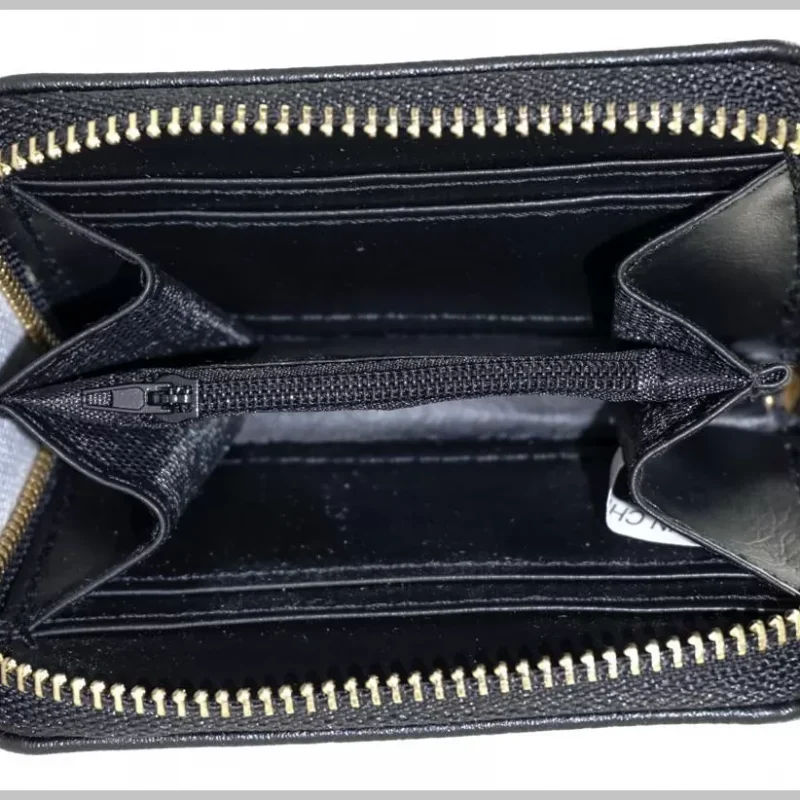 Egyszerű női pénztárca, műbőr, barna via55taska-hu 3