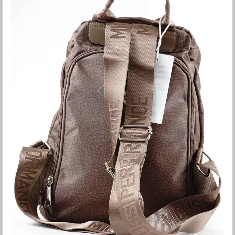 Női hátitáska Micussi, poliészer, barna via55taska-hu 3